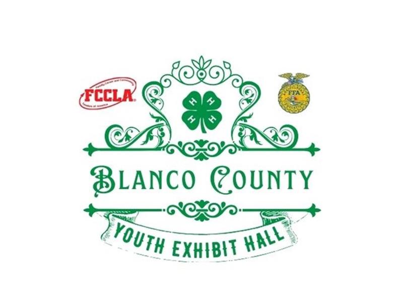 Logo for 2024 Blanco County Youth Exhibit Hall