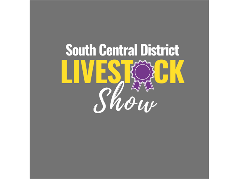 Logo for 2024 South Central District Livestock Show