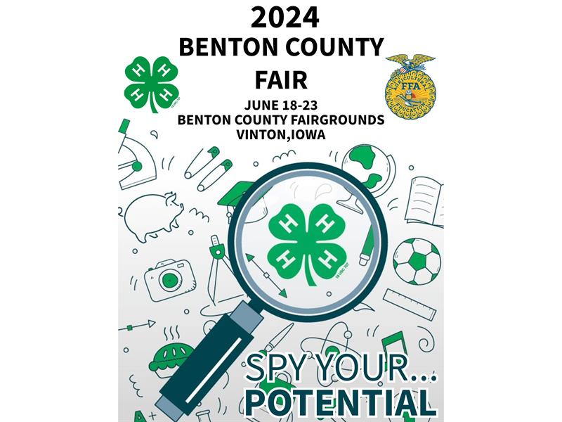 Logo for 2024 Benton County Fair