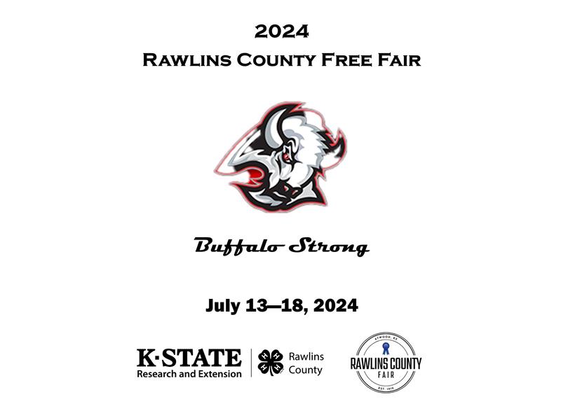Logo for 2024 Rawlins County Free Fair