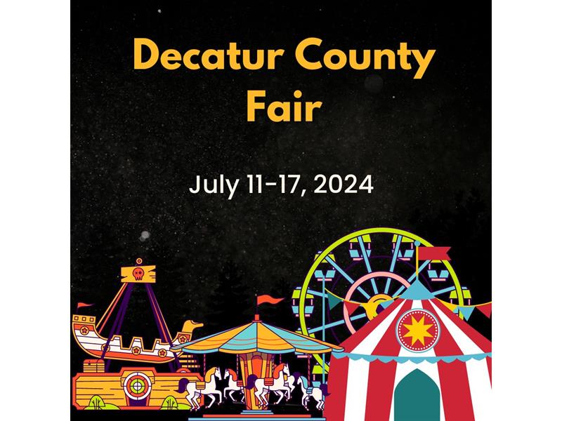 Logo for 2024 Decatur County Fair