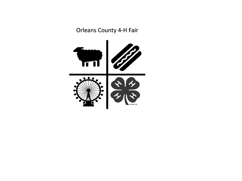 Logo for 2024 Orleans County 4-H Fair