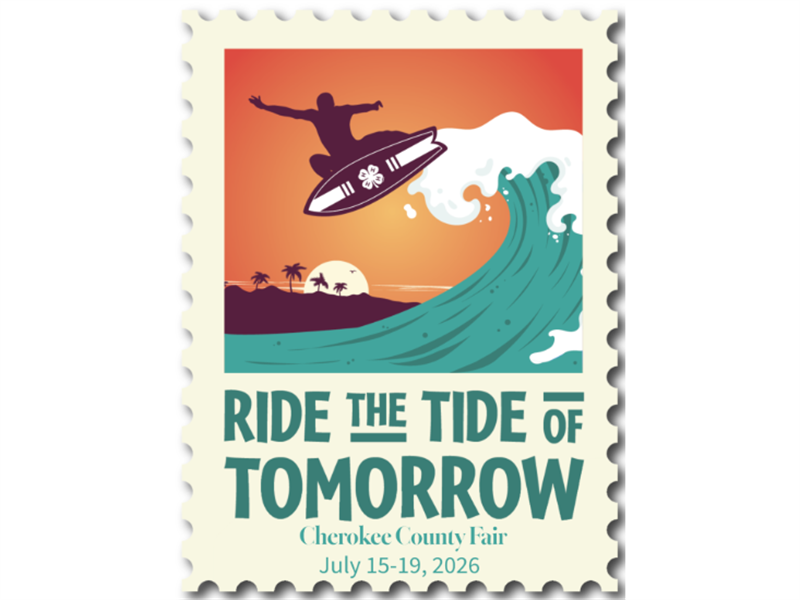 Logo for 2026 Cherokee County Fair!